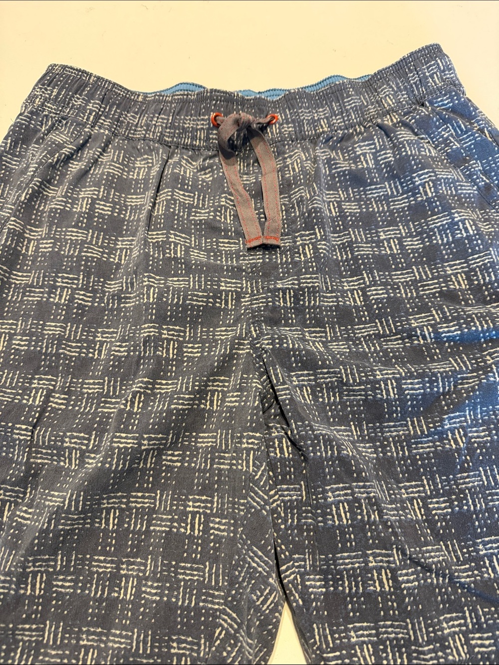 Toad & Co Blue Elastic Waistband Shorts